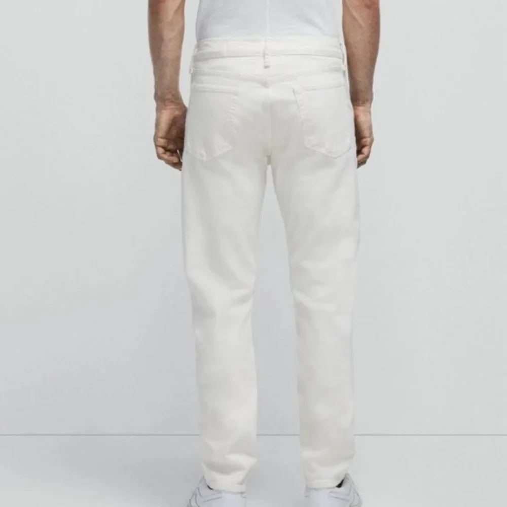 Rag & Bone Fit Slim 2 Ecru Denim Button Fly Jeans